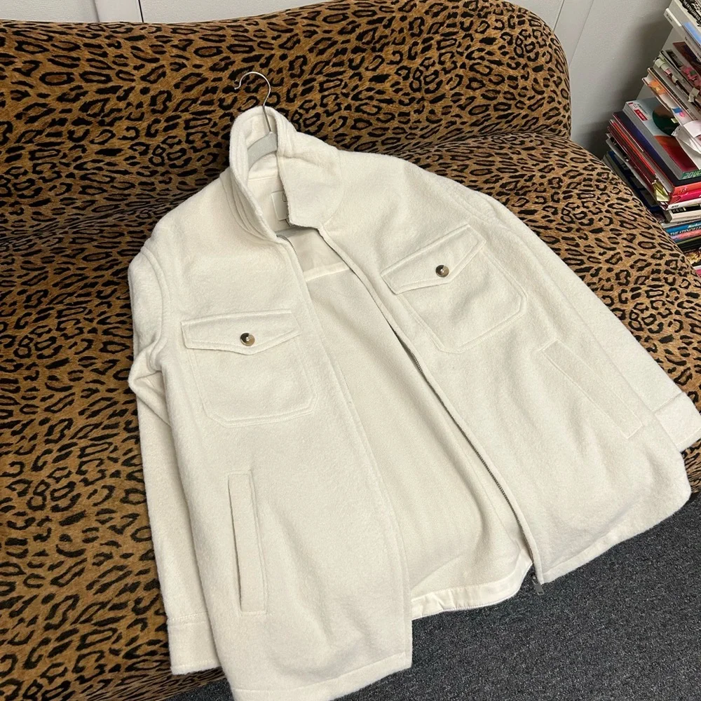 Joie Cream Wool Jacket - Picture 7 of 11